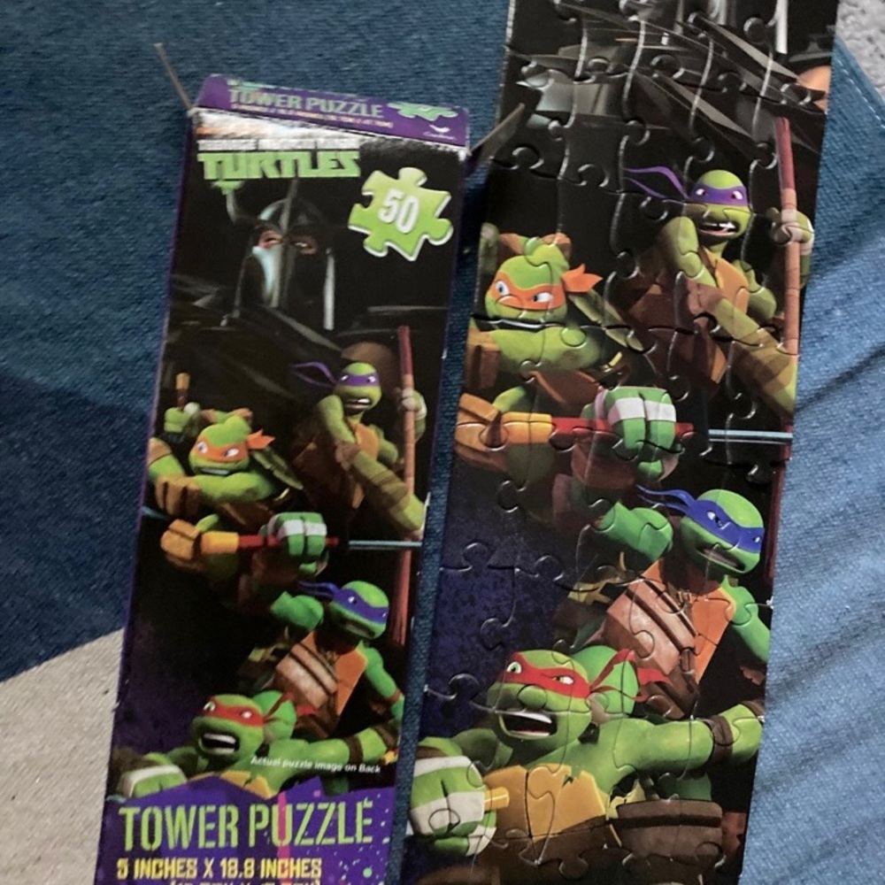 TMNT Three Puzzles (Floor and Tower) - Picture 8 of 9